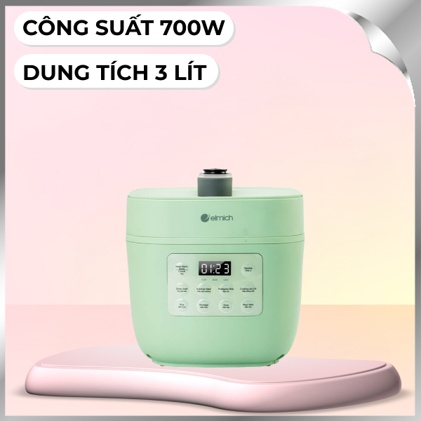 Nồi áp suất điện Elmich 3 lít PCE-8573