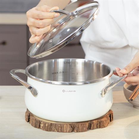 Nồi áp suất cơ Lumias LPC-068 3 lít - Be Màu Màu be