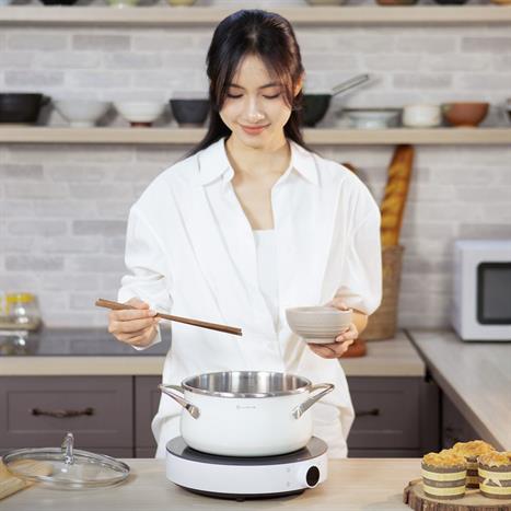 Nồi áp suất cơ Lumias LPC-068 3 lít - Be Màu Màu be