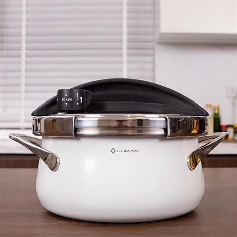 Nồi áp suất cơ Lumias LPC-068 3 lít - Be Màu Màu be