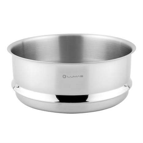 Nồi áp suất điện Lumias LPC-068 3 lít  - Bạc Màu Inox