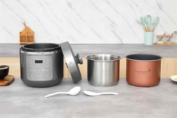 Nồi áp suất điện Joyoung JHPC-5039 5 lít Màu Xám