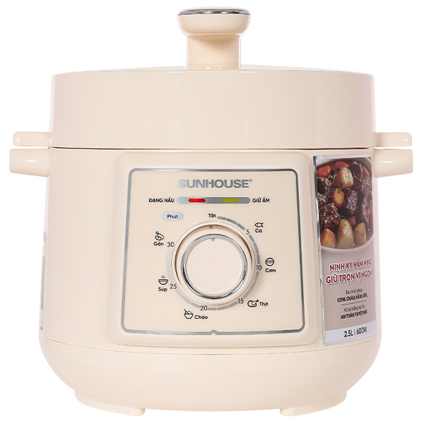 Nồi áp suất điện Sunhouse 2.5 lít SHD1520
