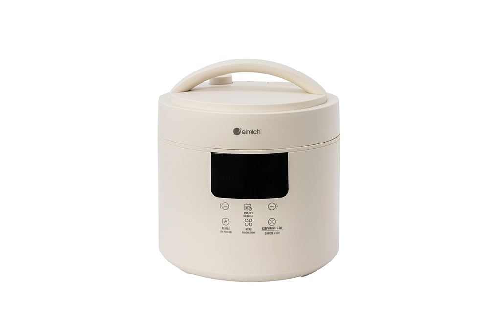 Nồi áp suất Elmich 4 lít PCE9152AW Màu Kem