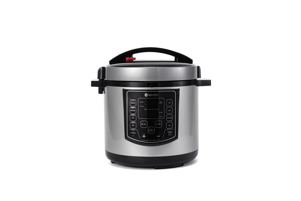 Nồi áp suất điện tử Elmich PCE1321 6 lít Màu Ghi