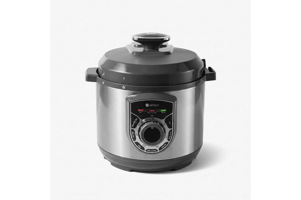 Nồi áp suất điện Elmich PCE-9155 6 lít Màu Trắng