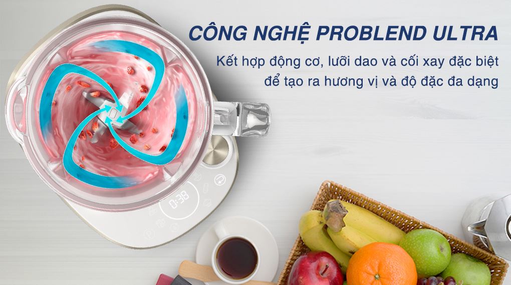 Công nghệ ProBlend Ultra - Máy xay sinh tố Philips HR3760/01