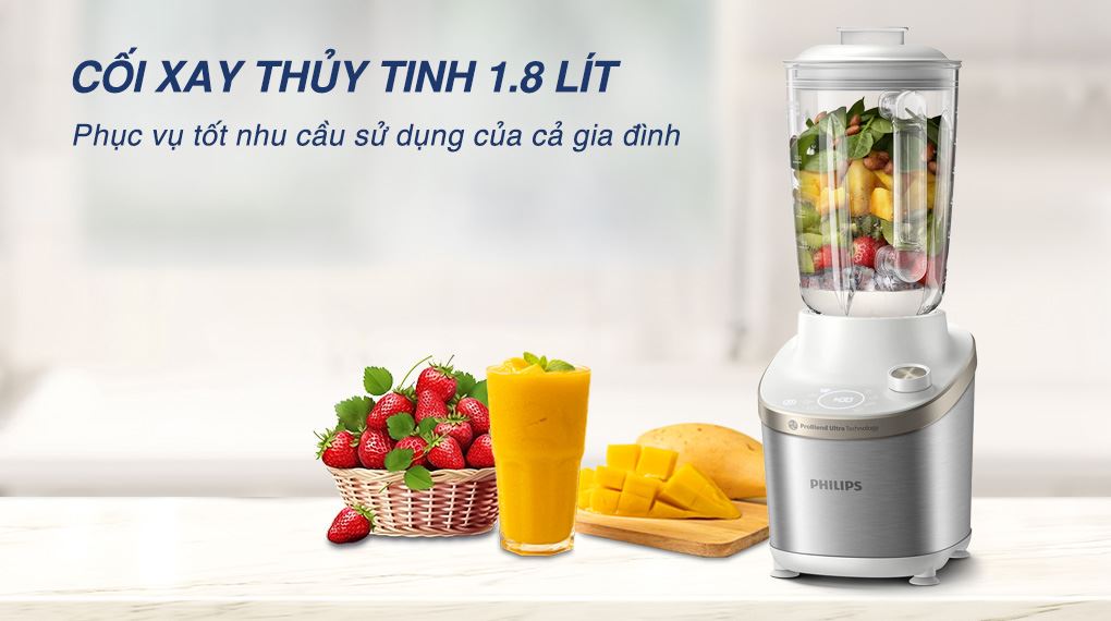 Cối xay - Máy xay sinh tố Philips HR3760/01