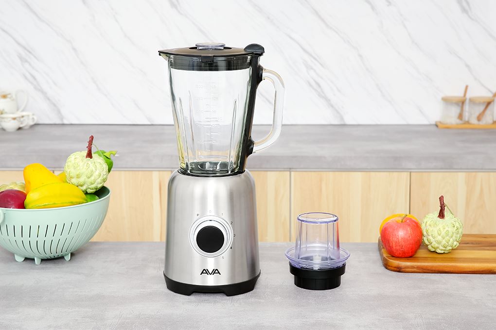 Máy xay sinh tố đa năng AVA BL9708 Màu Bạc Inox