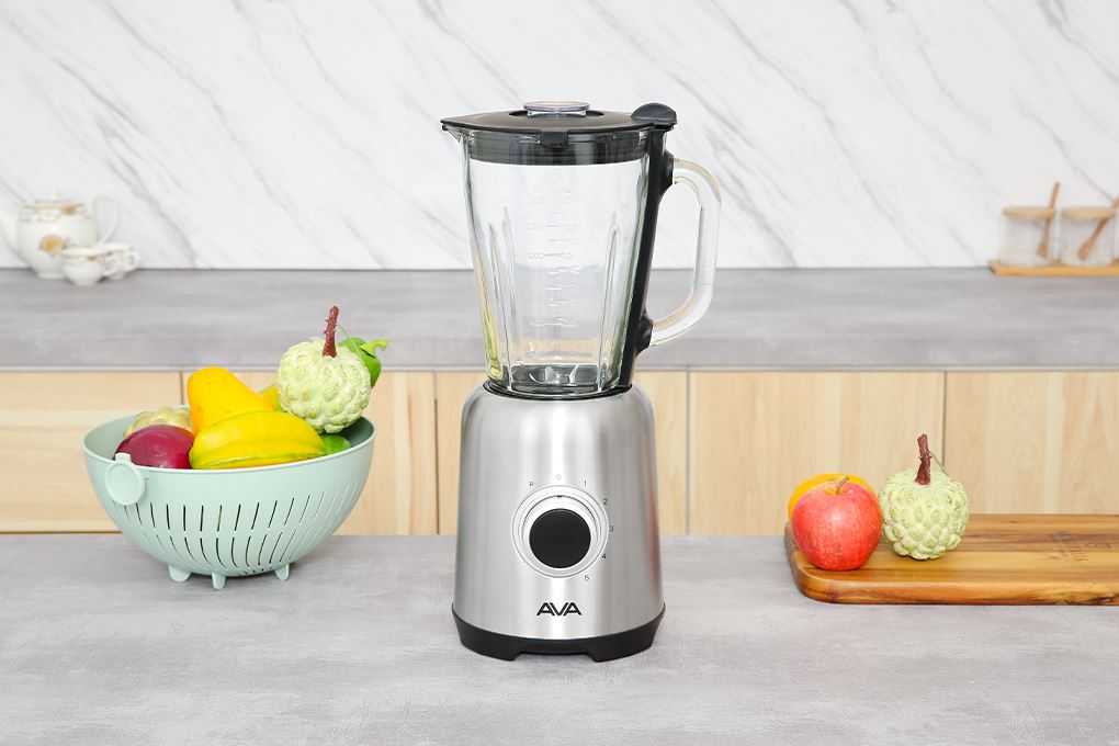 Máy xay sinh tố đa năng AVA BL9708 Màu Bạc Inox