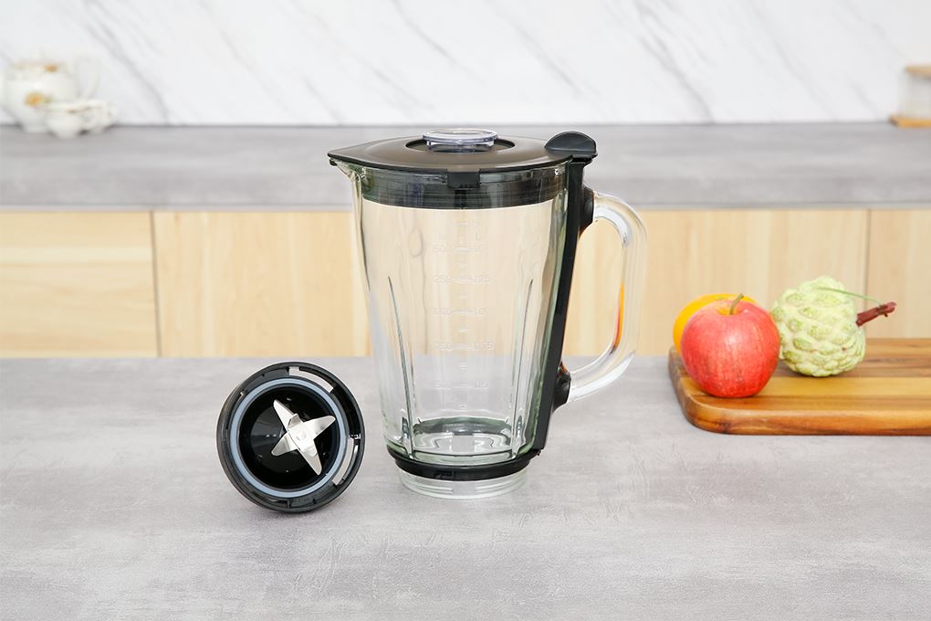 Máy xay sinh tố đa năng AVA BL9708 Màu Bạc Inox
