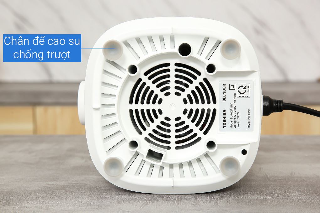 Máy xay sinh tố đa năng Toshiba BL-70GR1UV Màu Trắng - Đen