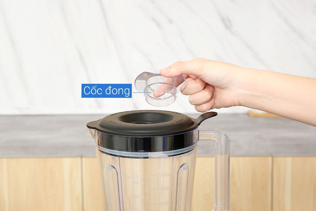 Máy xay sinh tố đa năng AVA BL828 Màu Đen - Bạc