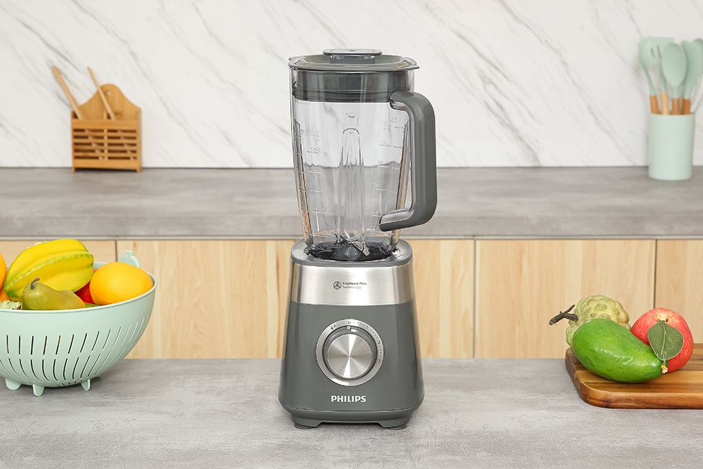 Máy xay sinh tố Philips HR3020/20 Màu Xám