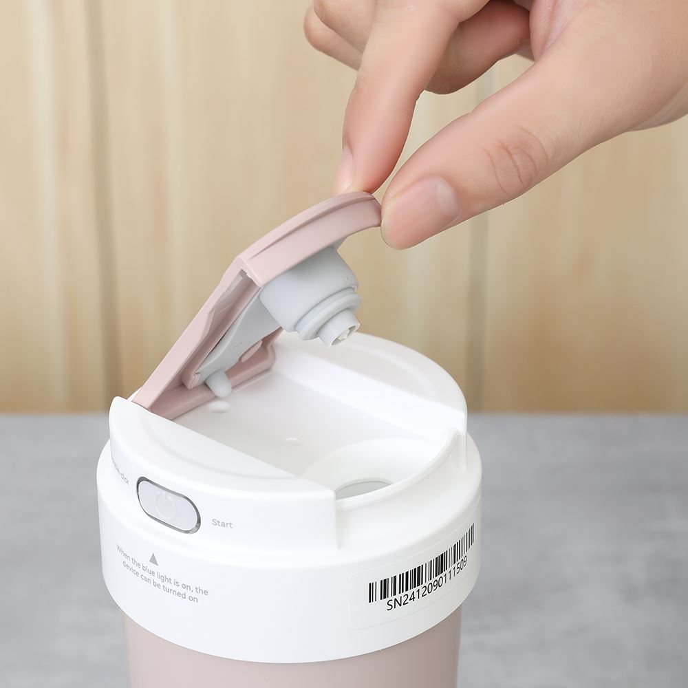 Máy xay sinh tố cầm tay Deerma DEM-NU90 - 1 cối Màu Xanh dương nhạt