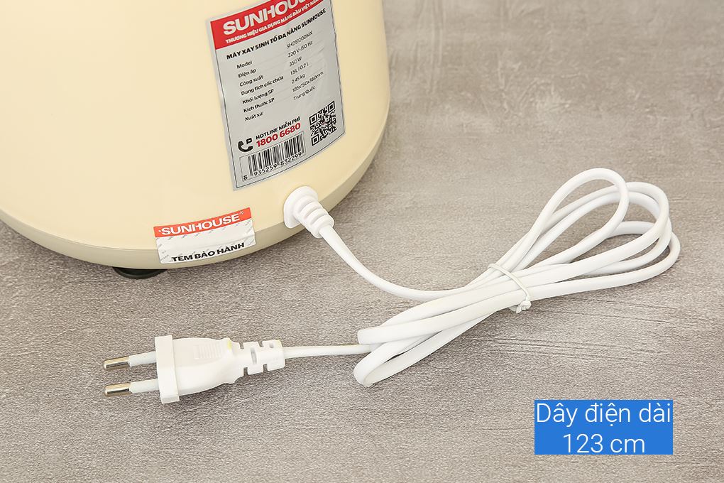 Máy xay sinh tố đa năng Sunhouse SHD5120DMX Màu Màu be