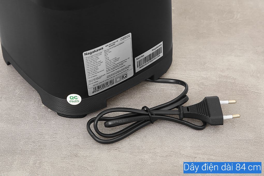 Máy xay sinh tố đa năng Nagakawa NEB3216 Màu Đen