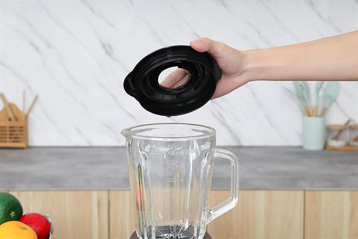 Máy xay sinh tố đa năng AVA YX-822 - 3 cối Màu Ghi đen