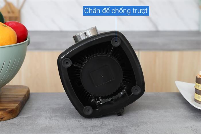 Máy xay sinh tố đa năng AVA YX-822 - 3 cối Màu Ghi đen