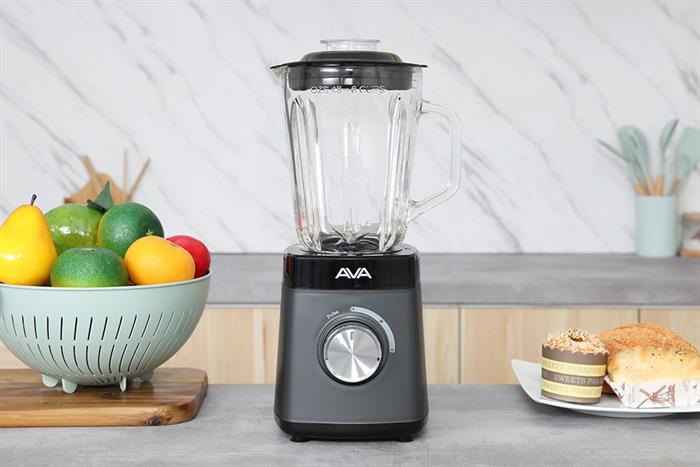 Máy xay sinh tố đa năng AVA YX-822 - 3 cối Màu Ghi đen