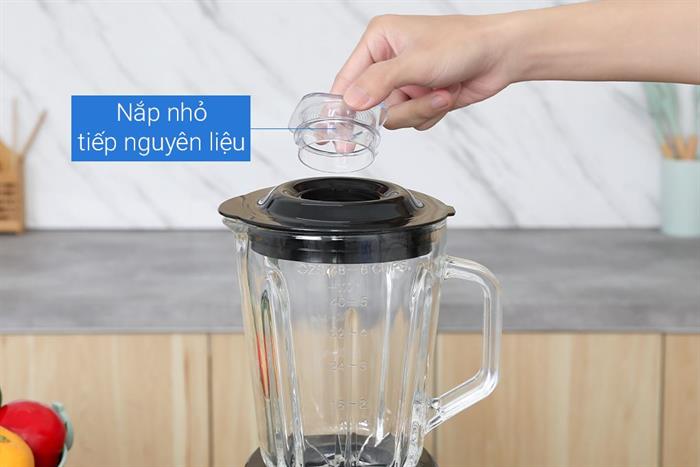 Máy xay sinh tố đa năng AVA YX-822 - 3 cối Màu Ghi đen