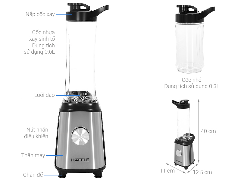 Máy xay sinh tố Hafele HS-B061MX (535.43.293)