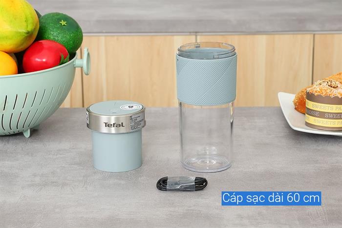 Máy xay sinh tố cầm tay Tefal BL1C0430 Màu Xanh