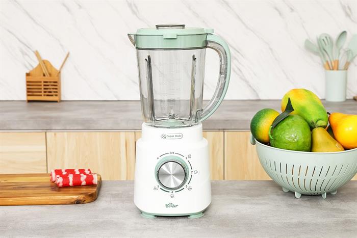 Máy xay sinh tố đa năng Bear BLD-155AE - 3 cối Màu Xanh lá