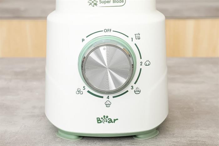 Máy xay sinh tố đa năng Bear BLD-155AE - 3 cối Màu Xanh lá