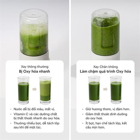 Máy xay cầm tay Lock&Lock EJJ346IVY Màu Trắng Ghi