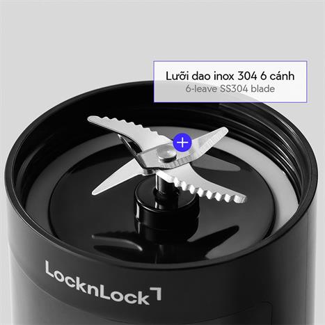 Máy xay cầm tay Lock&Lock EJJ356BLK Màu Đen