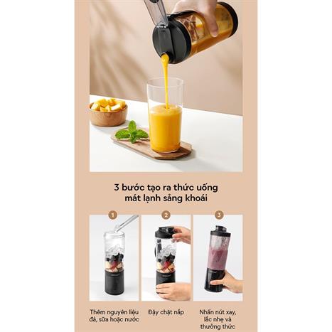 Máy xay cầm tay Lock&Lock EJJ356BLK Màu Đen