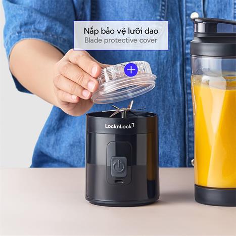 Máy xay cầm tay Lock&Lock EJJ356BLK Màu Đen