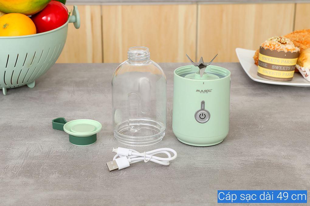 Máy xay sinh tố cầm tay Magic A-020 Màu Xanh lá