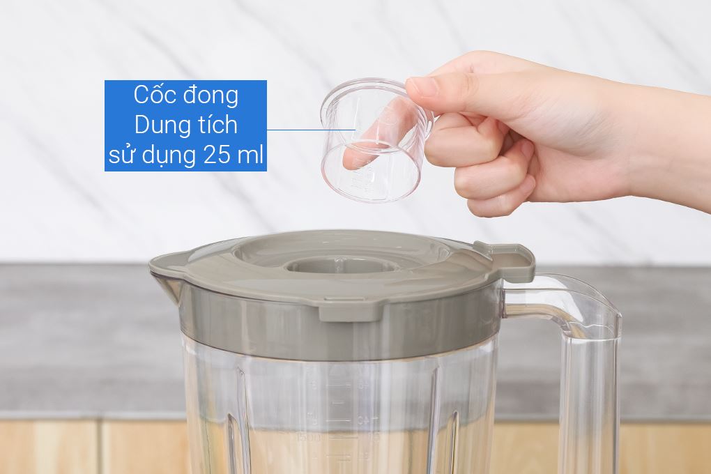 Máy xay sinh tố đa năng Sharp EM-SP250-BR Màu Vàng nhạt