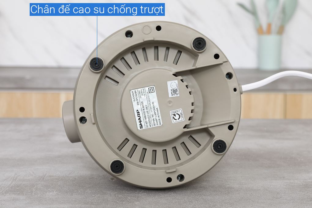 Máy xay sinh tố đa năng Sharp EM-SP250-BR Màu Vàng nhạt