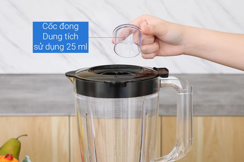 Máy xay sinh tố đa năng Sharp EM-SP252-BK Màu Đen