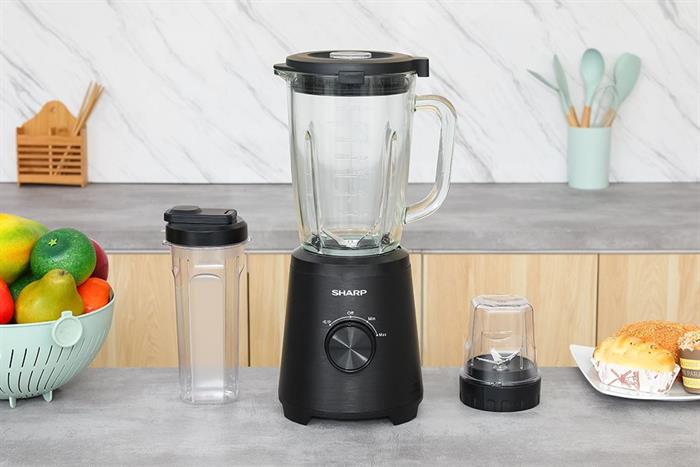 Máy xay sinh tố đa năng Sharp EM-SG1000-BK Màu Đen