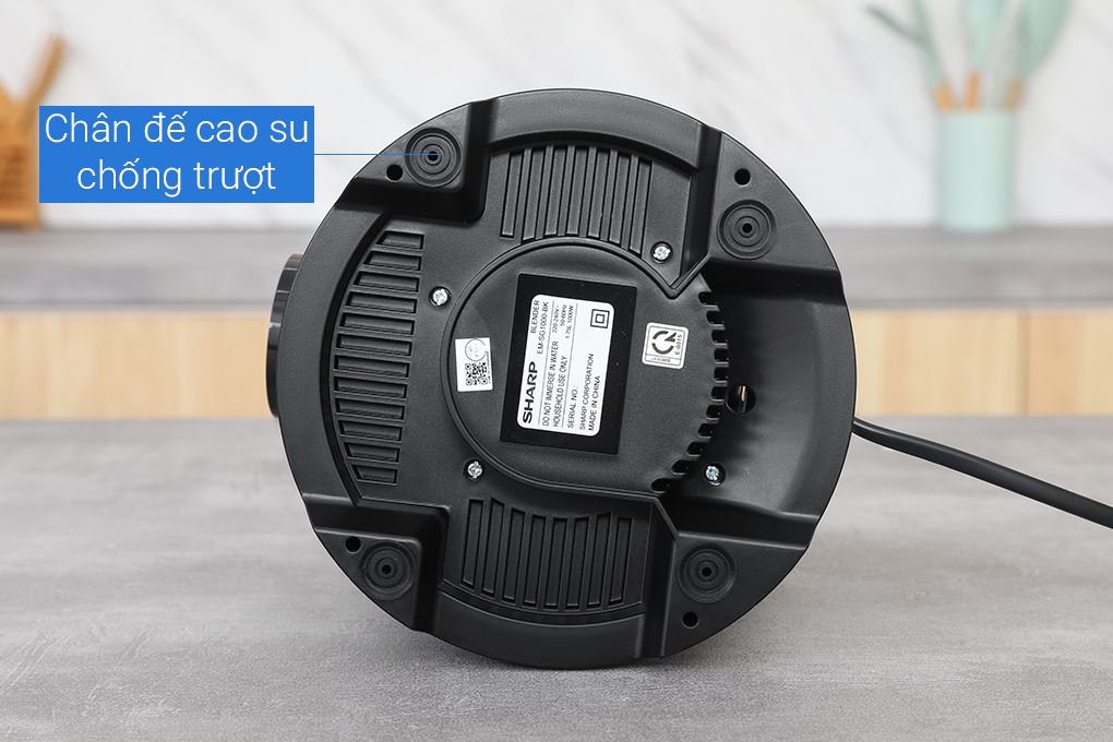 Máy xay sinh tố đa năng Sharp EM-SG1000-BK Màu Đen