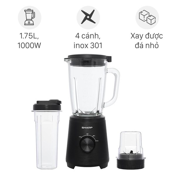 Máy xay đa năng Sharp EM-SG1000-BK