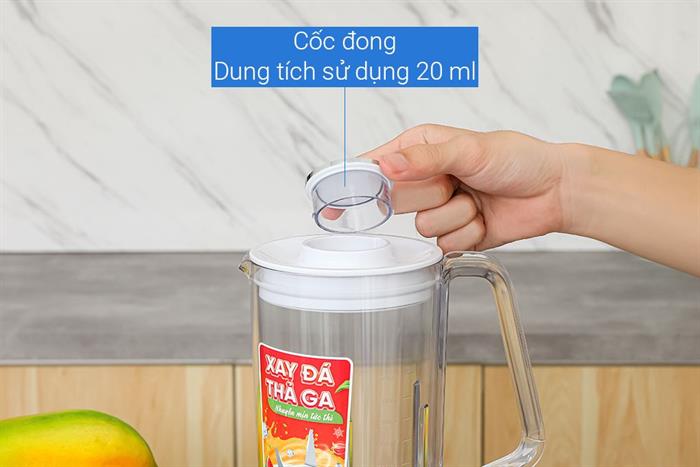 Máy xay sinh tố đa năng Sunhouse SHD5335 - 2 cối Màu Trắng