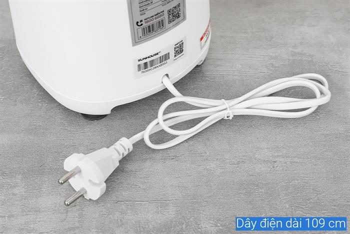 Máy xay sinh tố đa năng Sunhouse SHD5318 - 2 cối Màu Trắng