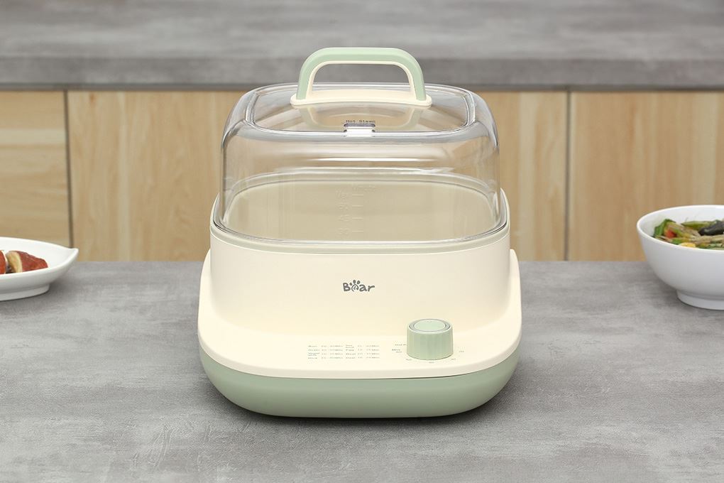 Nồi lẩu hấp đa năng Bear BES-CA73G1 10 lít Màu Màu be