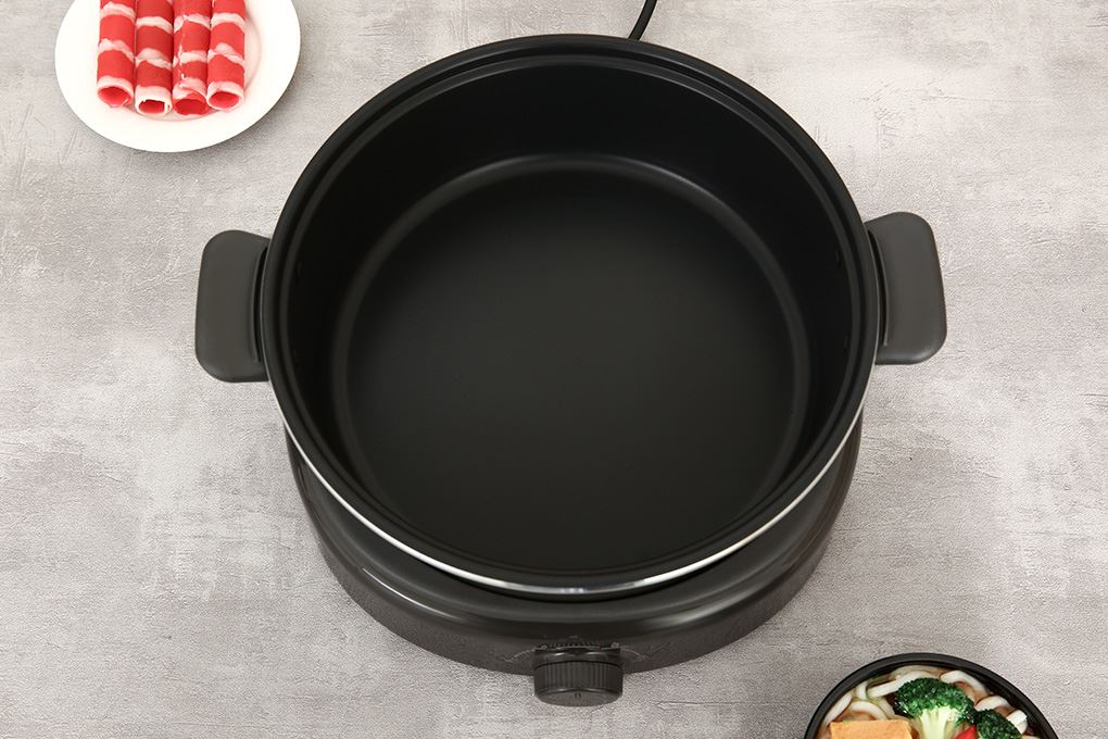 Nồi lẩu điện Kangaroo KGEH50N2 5 lít Màu Ghi đen