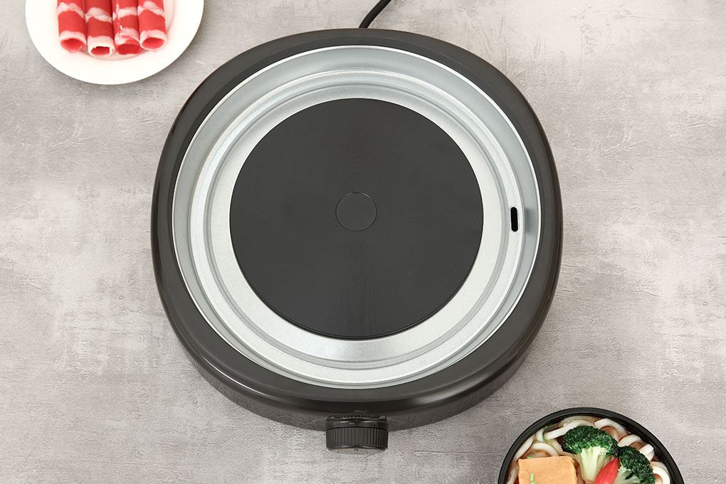 Nồi lẩu điện Kangaroo KGEH50N2 5 lít Màu Ghi đen