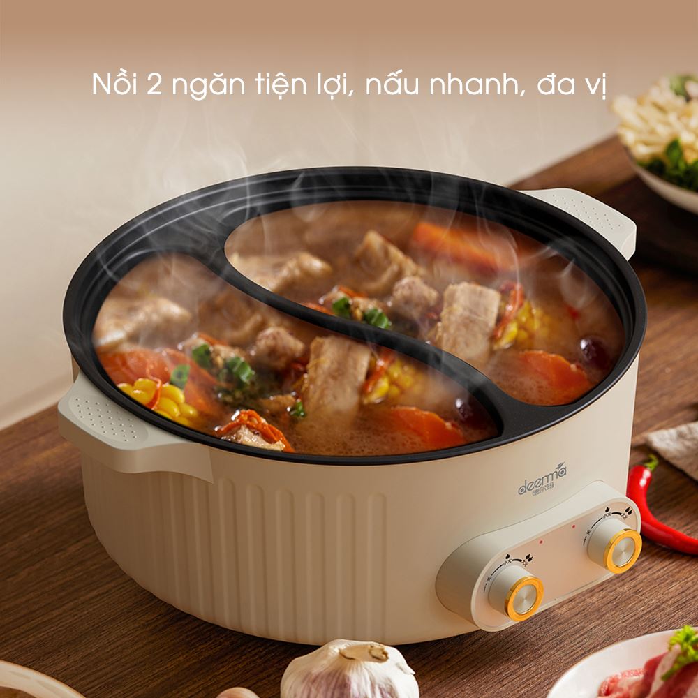 Nồi nấu đa năng Deerma DEM-DG50W 6 lít - 3