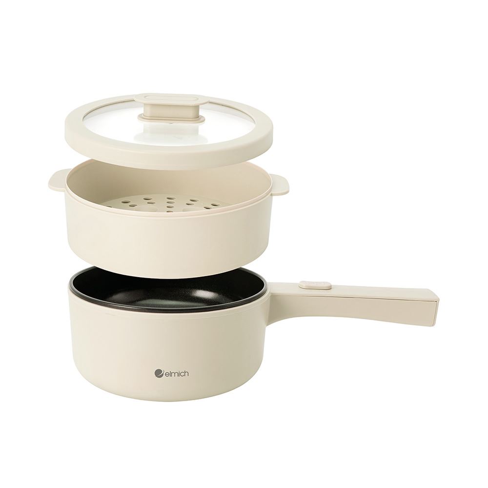Nồi lẩu đa năng Elmich MPE-9121AW 1.5 lít Màu Trắng