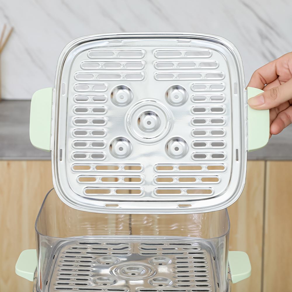 Nồi lẩu hấp đa năng AQUA ASMC-ES902(W) 9.3 lít Màu Xanh lá