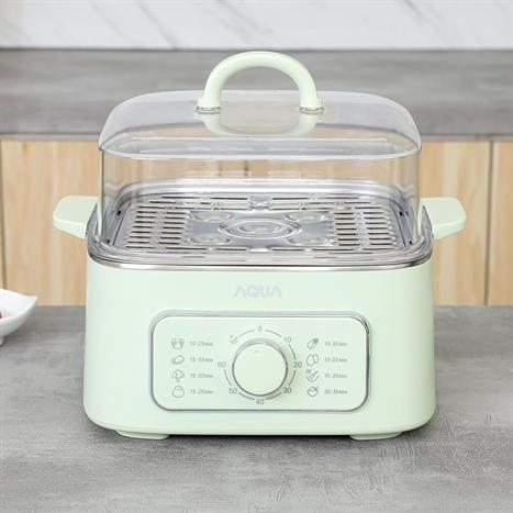 Nồi lẩu hấp đa năng AQUA ASMC-ES902(W) 9.3 lít Màu Xanh lá