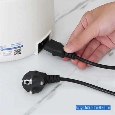 Nồi lẩu điện LUMIAS LM-PM606 1.6 lít Màu Màu be